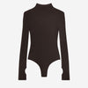 Courrèges Top Body Punto Canalé color Marron Oscuro sku 703-002257 01 - Foto 1