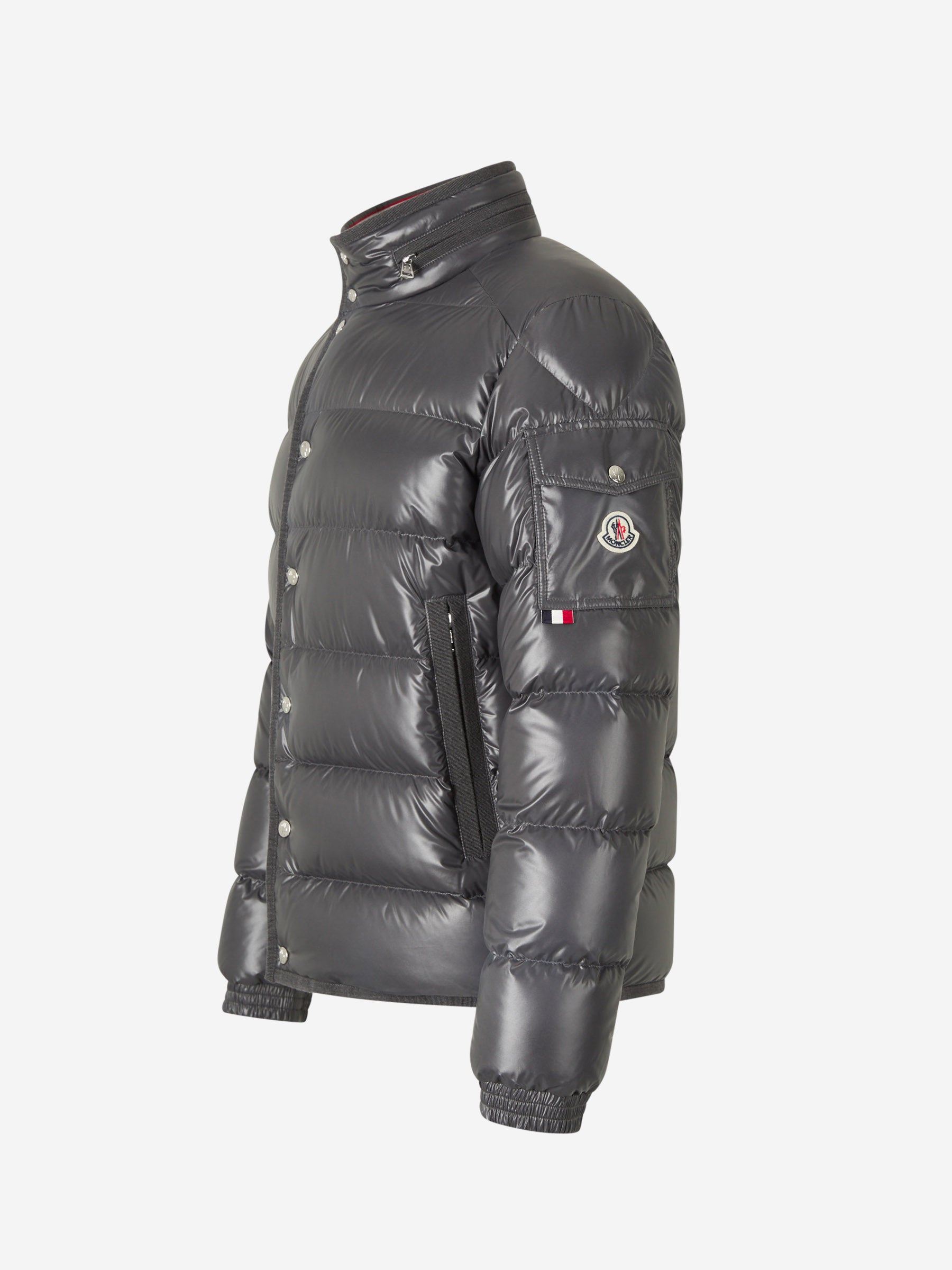 Moncler Chaqueta Acolchada Gourette color Gris Antracita sku 512-002266 02 - Foto 2