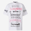 Balenciaga Camiseta Metal Logo color Blanco sku 553-003909 01 - Foto 1