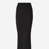 Jil Sander Falda Midi Canalé color Negro sku 750-001510 01 - Foto 1