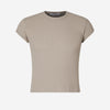 Acne Studios Camiseta Texturizada Algodón color Beige sku 553-003808 01 - Foto 1