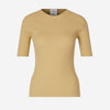 Courrèges Jersey Canalé Logo color Mostaza sku 711-003246 02 - Foto 1