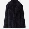 Stella McCartney Abrigo Fluffy color Negro sku 771-001510 01 - Foto 1