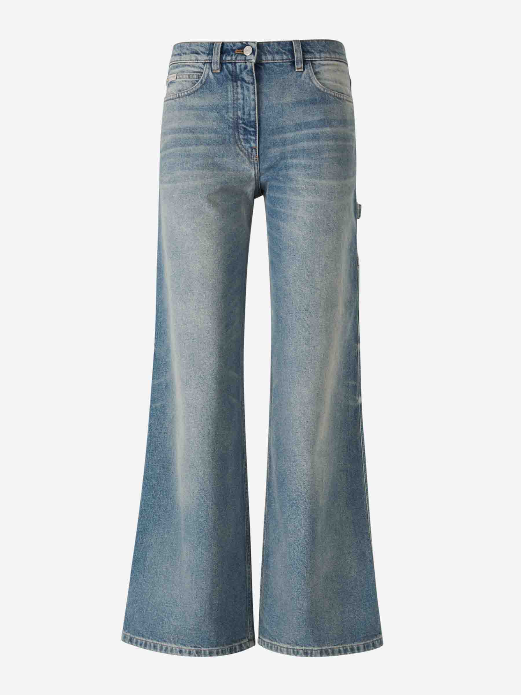 Courrèges Jeans Baggy Denim color Azul Marino sku 763-001622 01 - Foto 1