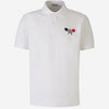 Moncler Polo Piqué Algodón color Blanco sku 552-001420 01 - Foto 1