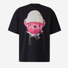 Acne Studios Face Camiseta Teddy Face color Negro sku 553-003799 01 - Foto 1