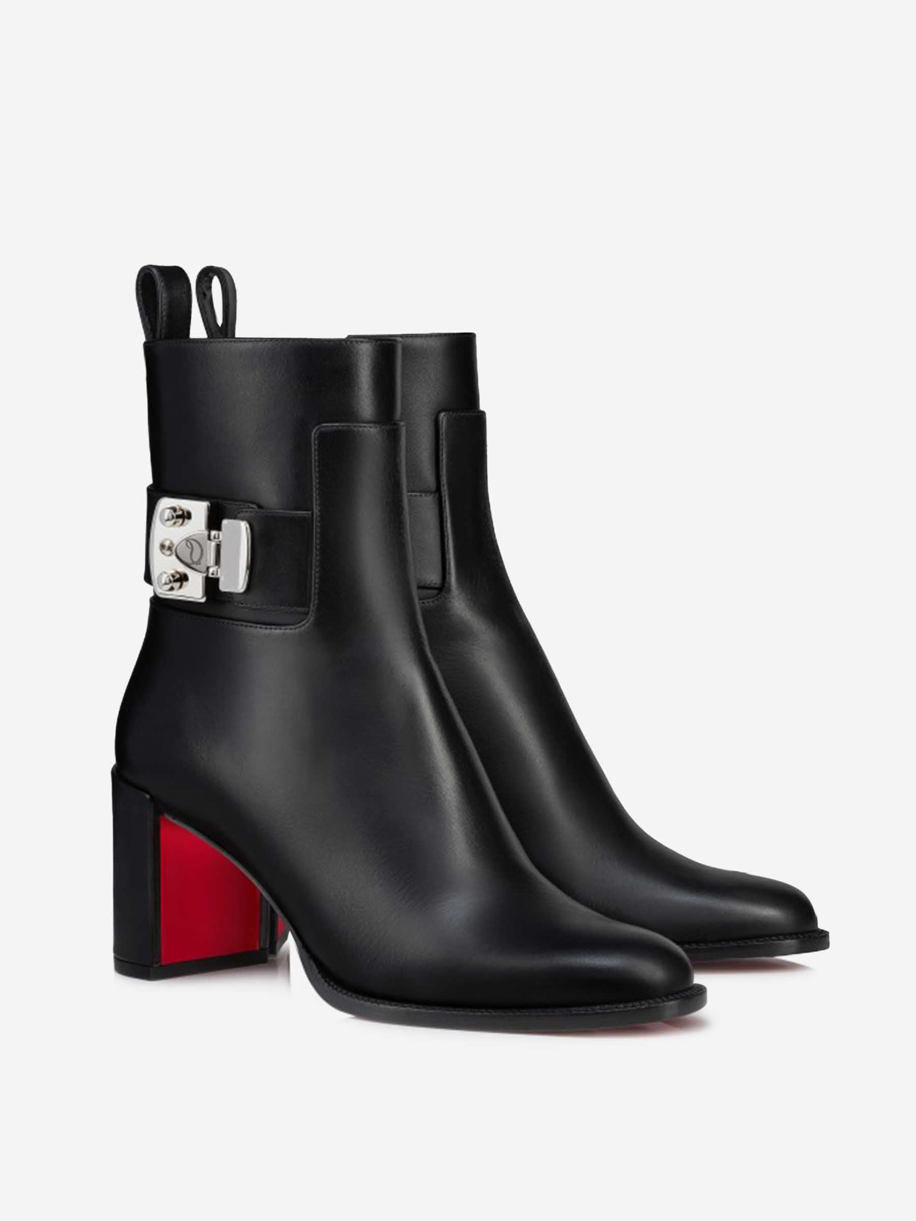 Christian Louboutin Botas Booty Lock color Negro sku 805-000769 01 - Foto 2