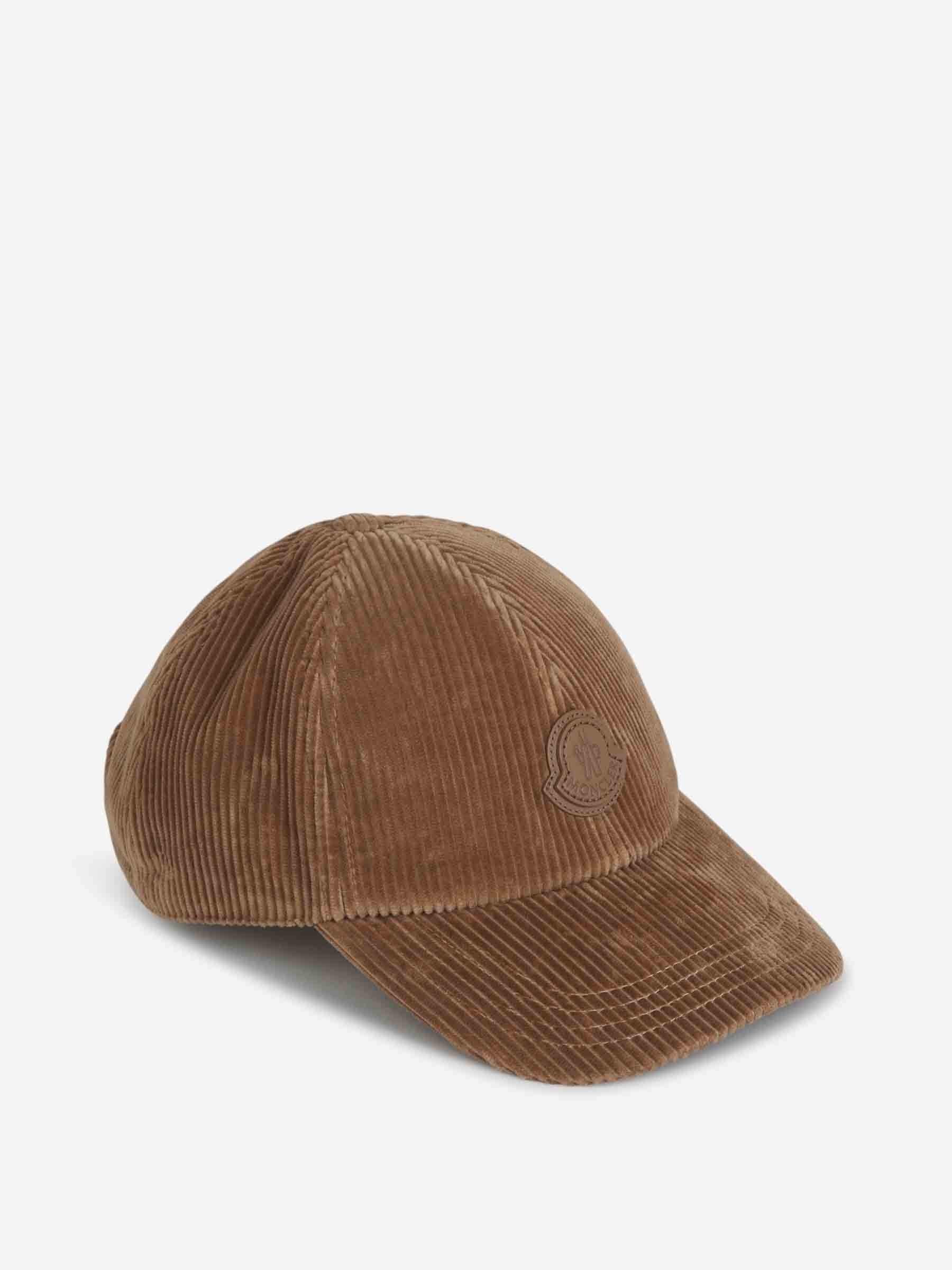 Moncler Gorra Logo Algodón color Marron sku 695-001630 01 - Foto 1