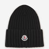 Moncler Gorro Logo Lana color Negro sku 899-001951 02 - Foto 1