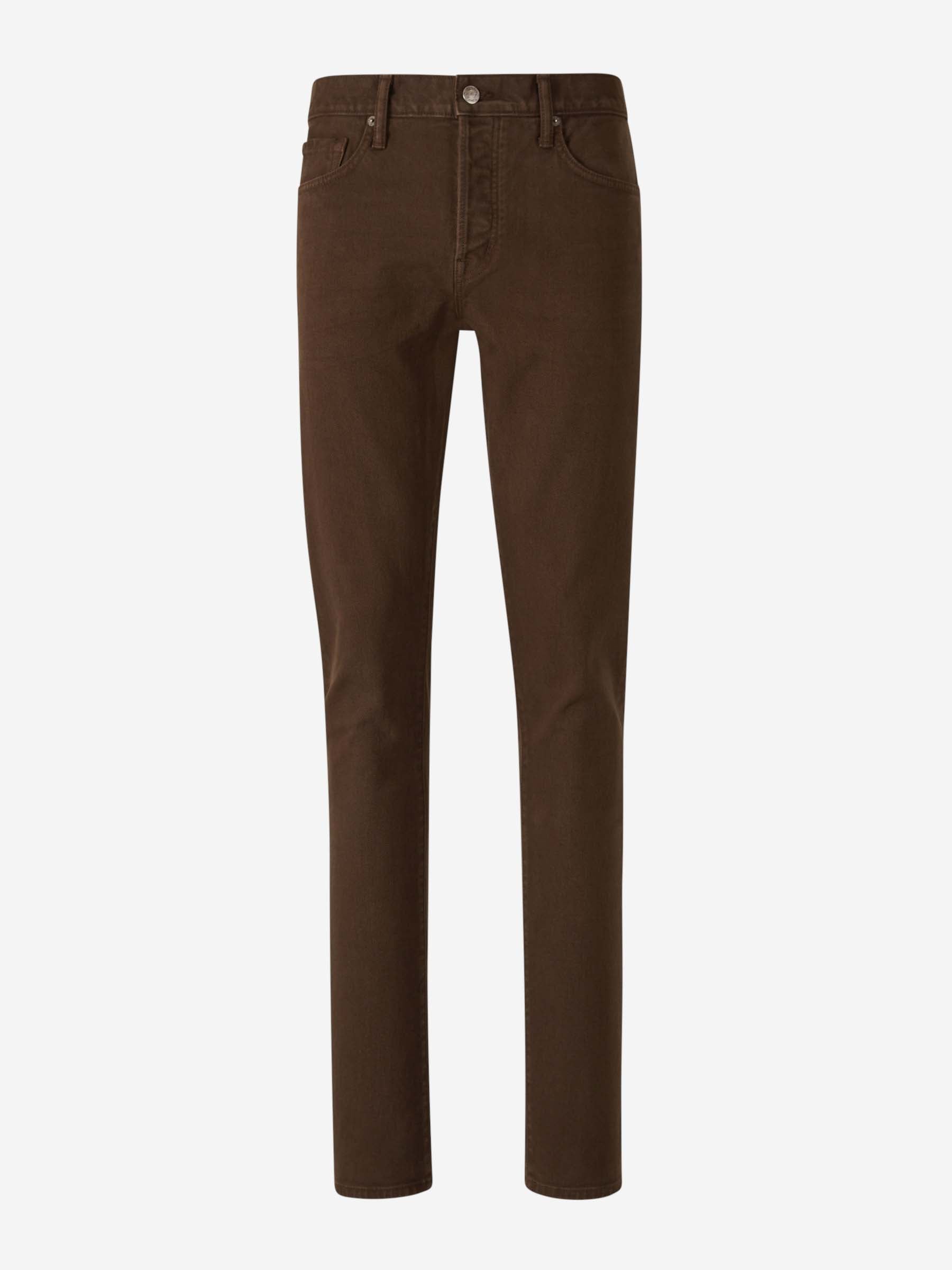 Tom Ford Jeans Twill Algodón color Marron Oscuro sku 522-002652 01 - Foto 1