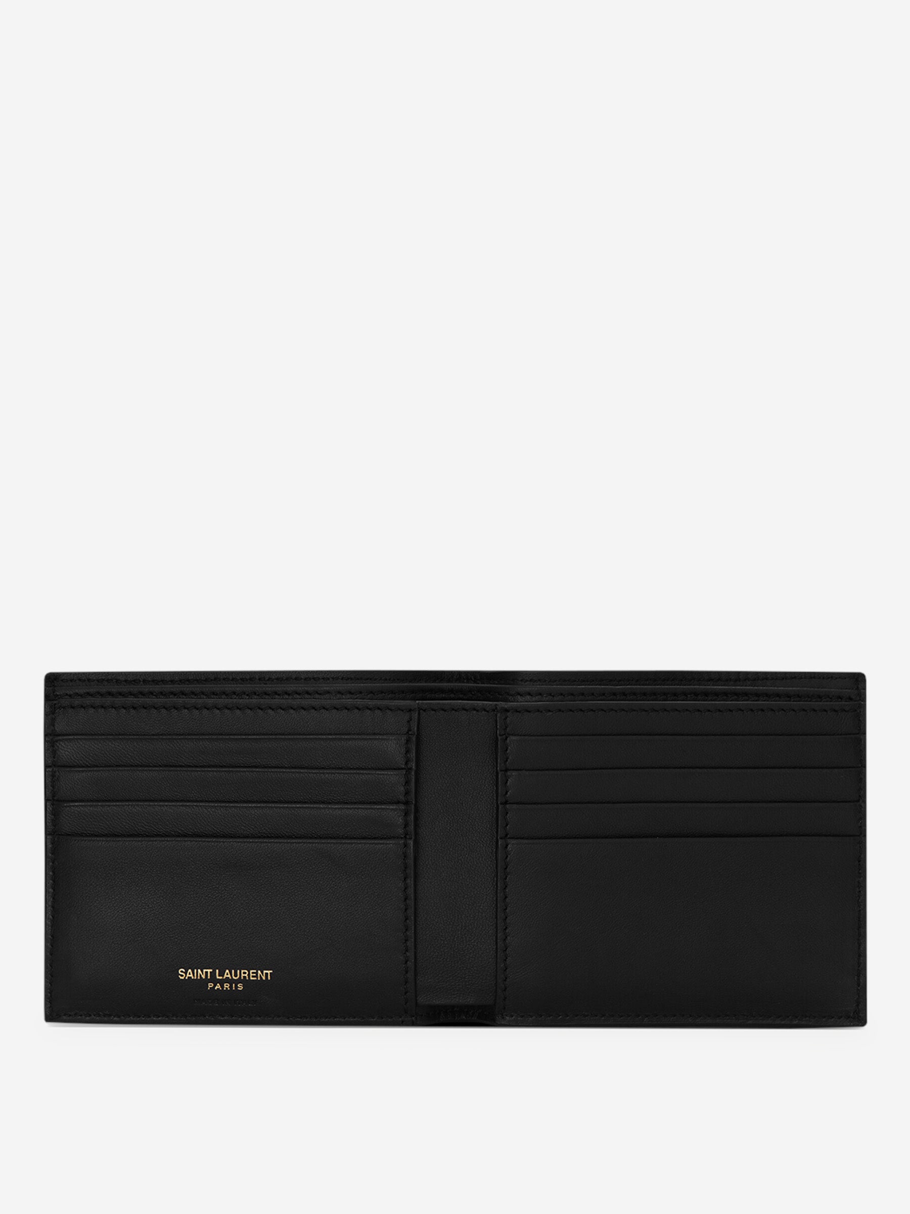 Saint Laurent Cartera Tiny Cassandre color Negro sku 691-001365 01 - Foto 2