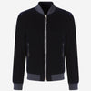 Tom Ford Chaqueta Bomber Terciopelo color Azul Marino sku 512-002259 01 - Foto 1