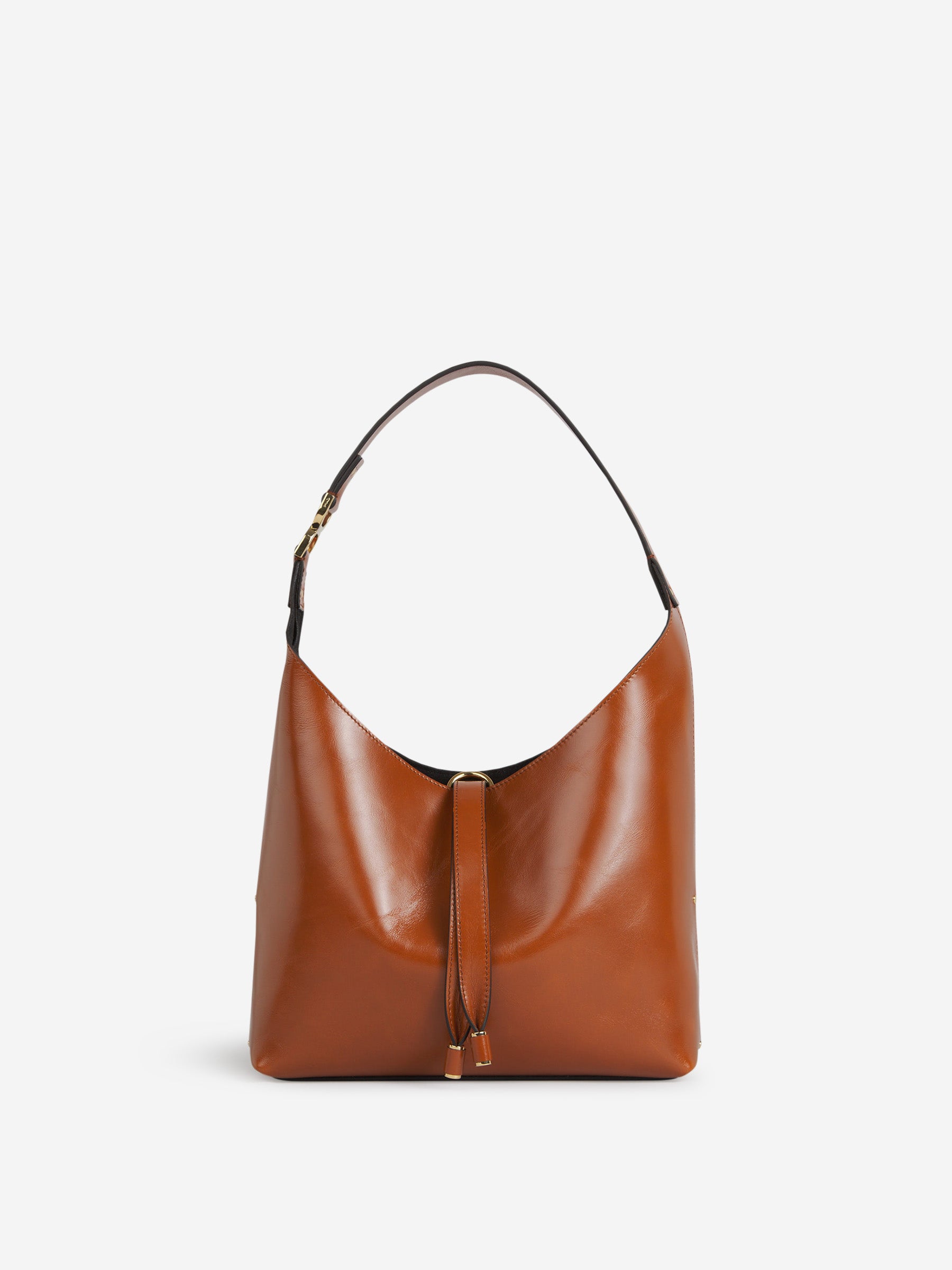 Chloé Bolso de Hombro Piel Hobo color Caramelo sku 810-007610 01 - Foto 1