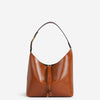 Chloé Bolso de Hombro Piel Hobo color Caramelo sku 810-007610 01 - Foto 1