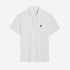 Ami Paris Polo Piqué Logo color Blanco sku 552-001525 01 - Foto 1