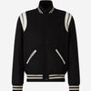 Saint Laurent Chaqueta Bomber Teddy color Negro sku 512-002395 01 - Foto 1