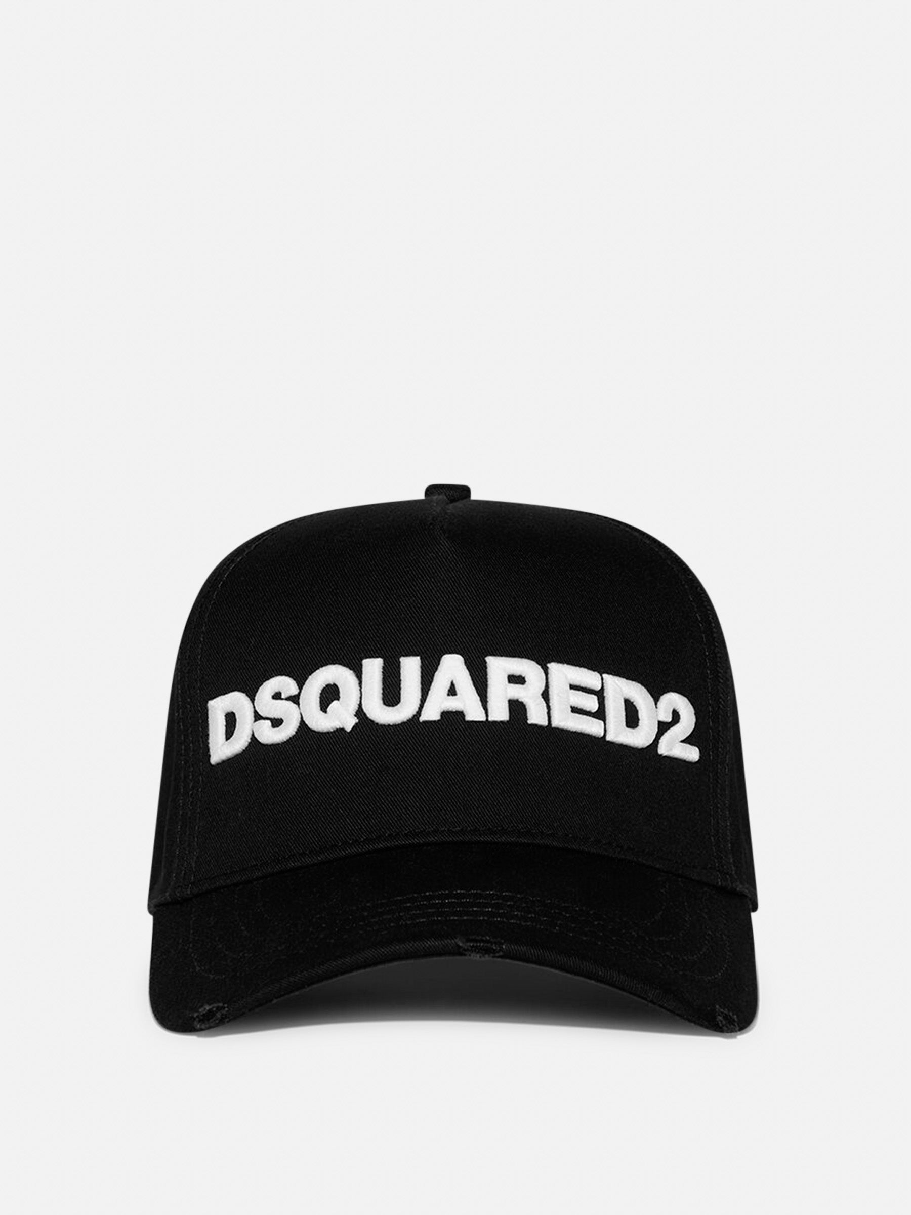 Dsquared2 Gorra Béisbol Logo Bordado color Blanco y Negro sku 695-001566 01 - Foto 1