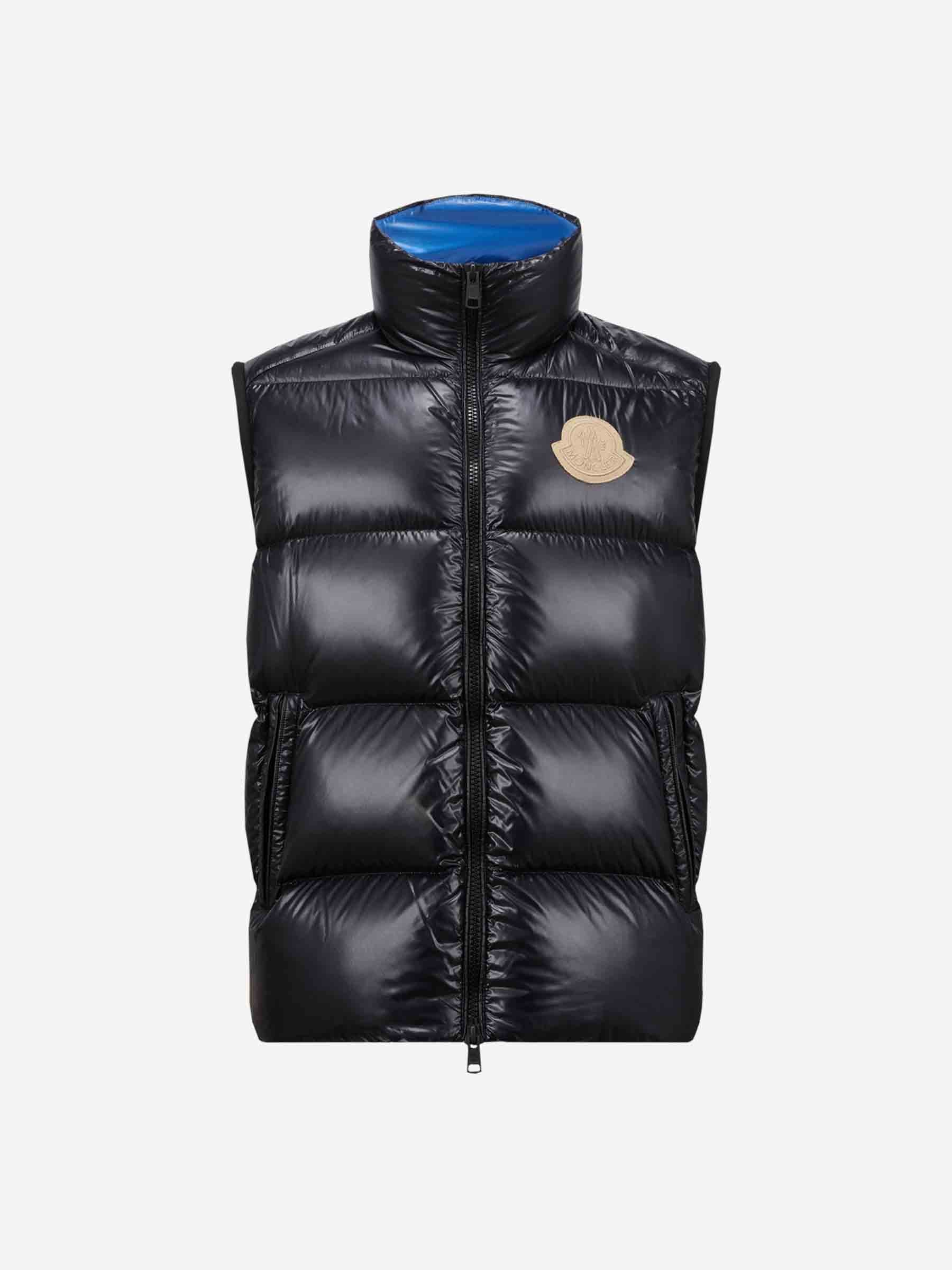 Moncler Chaleco Plumífero Sumido color Negro sku 544-000564 01 - Foto 1