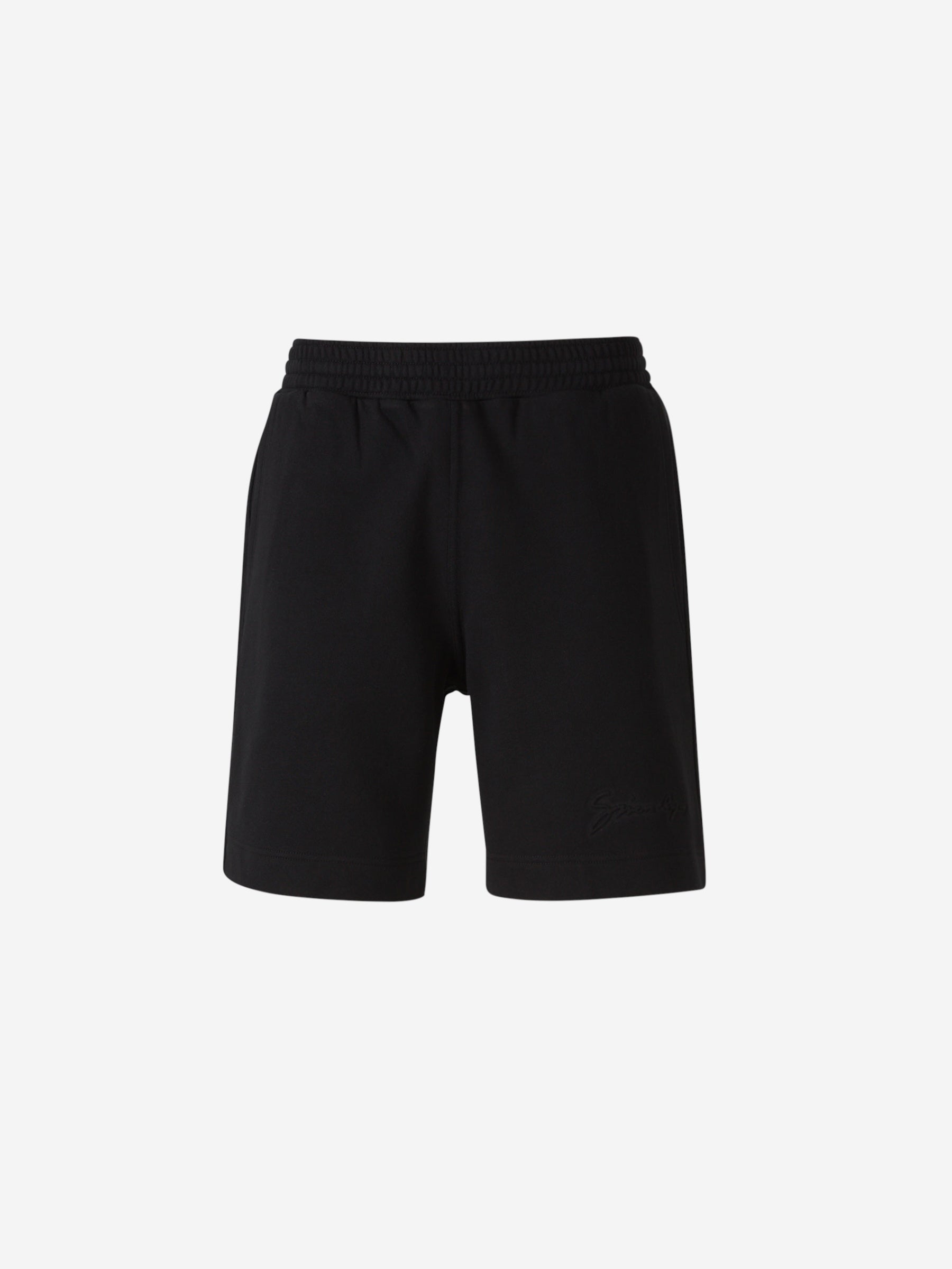 Givenchy Bermudas Logo Algodón color Negro sku 523-001040 01 - Foto 1