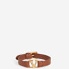 Valentino Garavani Pulsera Logo Piel color Marrón Oscuro sku 682-000741 03 - Foto 1