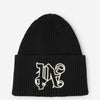 Palm Angels Gorro Logo Bordado color Negro sku 695-001297 02