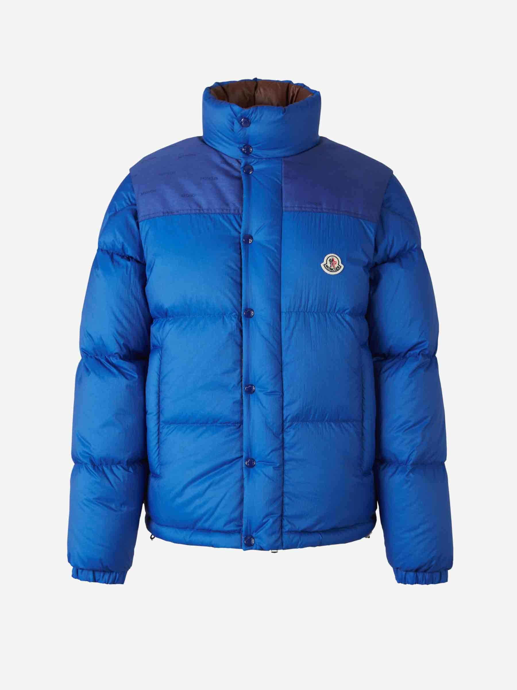 Moncler Verone Cazadora Acolchada Logo color Azul Cobalto sku 512-002291 03 - Foto 1