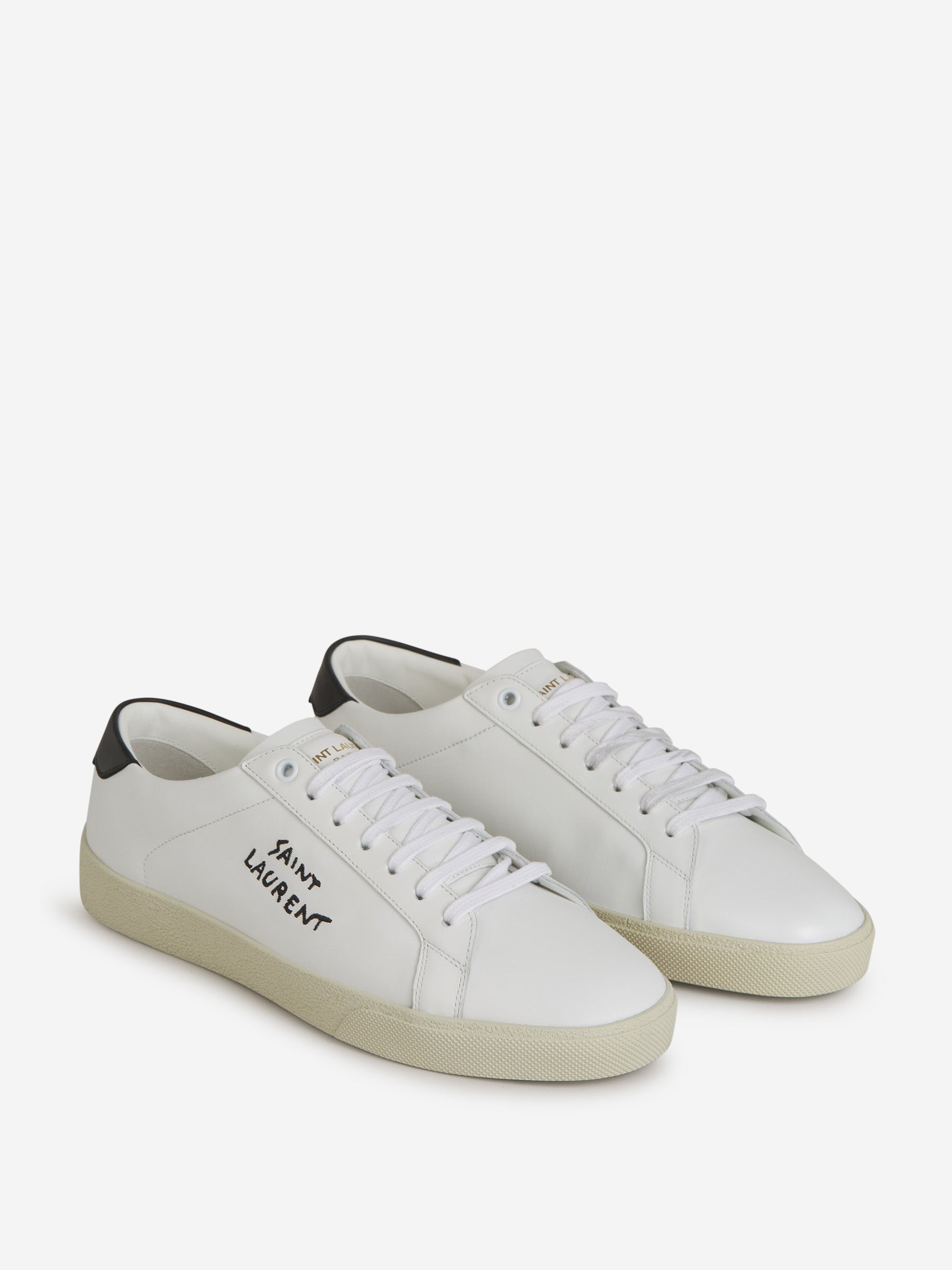 Saint Laurent Sneakers Piel Priscilla color Blanco sku 616-002926 01 - Foto 2