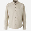 Ami Paris Camisa Button-Down Logo color Blanco sku 531-006312 01 - Foto 1