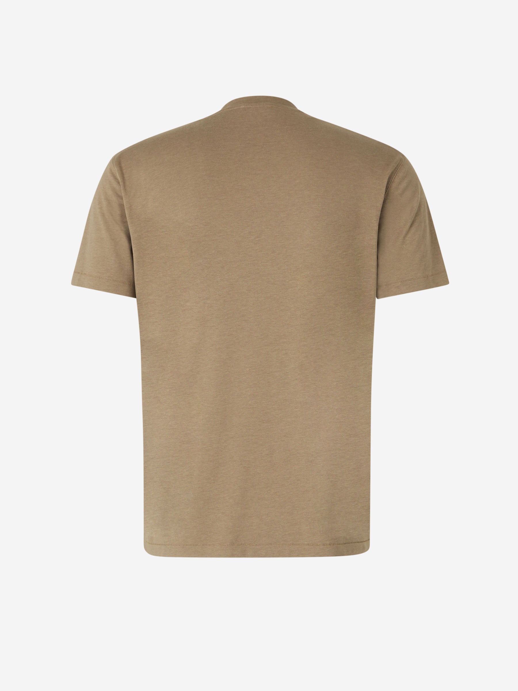 Tom Ford Camiseta Lisa Lyocell color Verde Militar sku 553-003768 04 - Foto 2