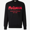 Alexander McQueen Sudadera Logo Algodón color Negro sku 545-001610 01 - Foto 1