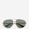 Bottega Veneta Gafas de Sol Aviador Classic color Dorado sku 860-001045 02 - Foto 1