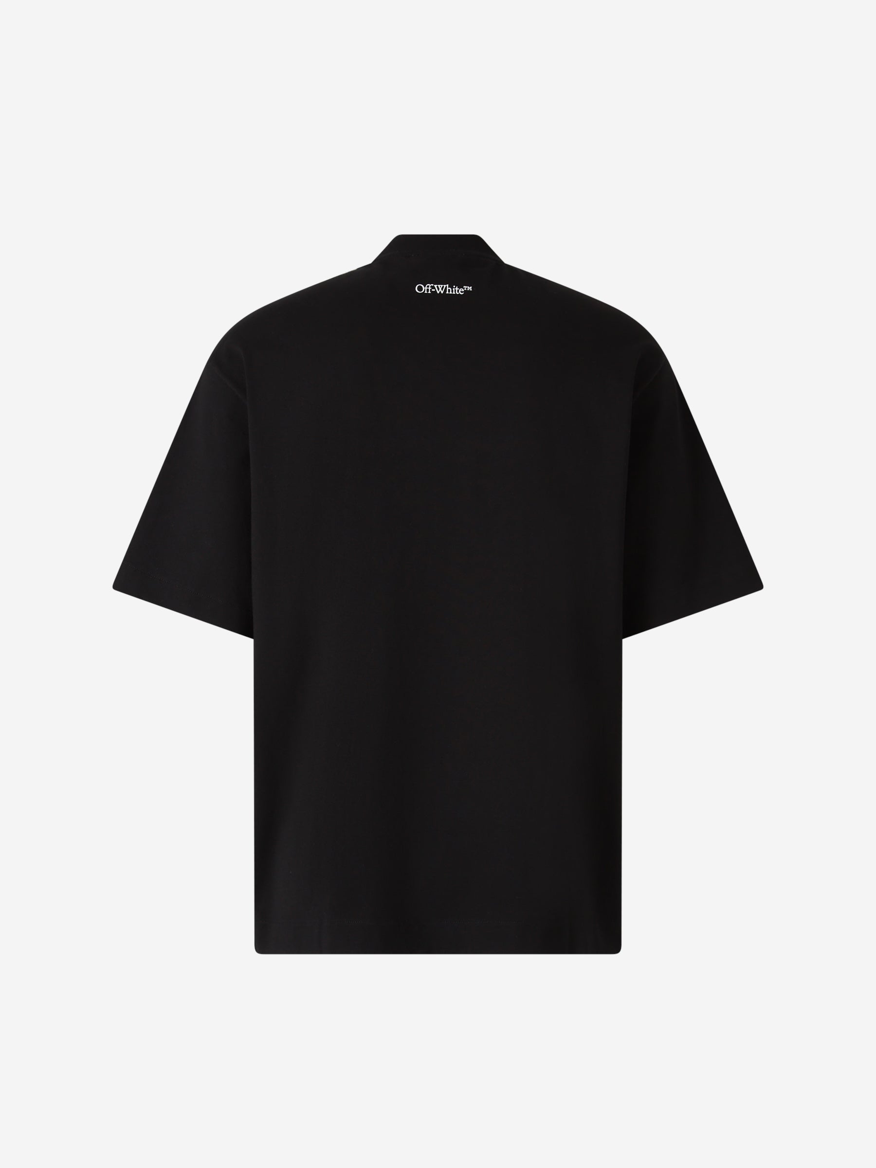 Off-White Camiseta Logo Algodón color Negro sku 553-003878 02 - Foto 2