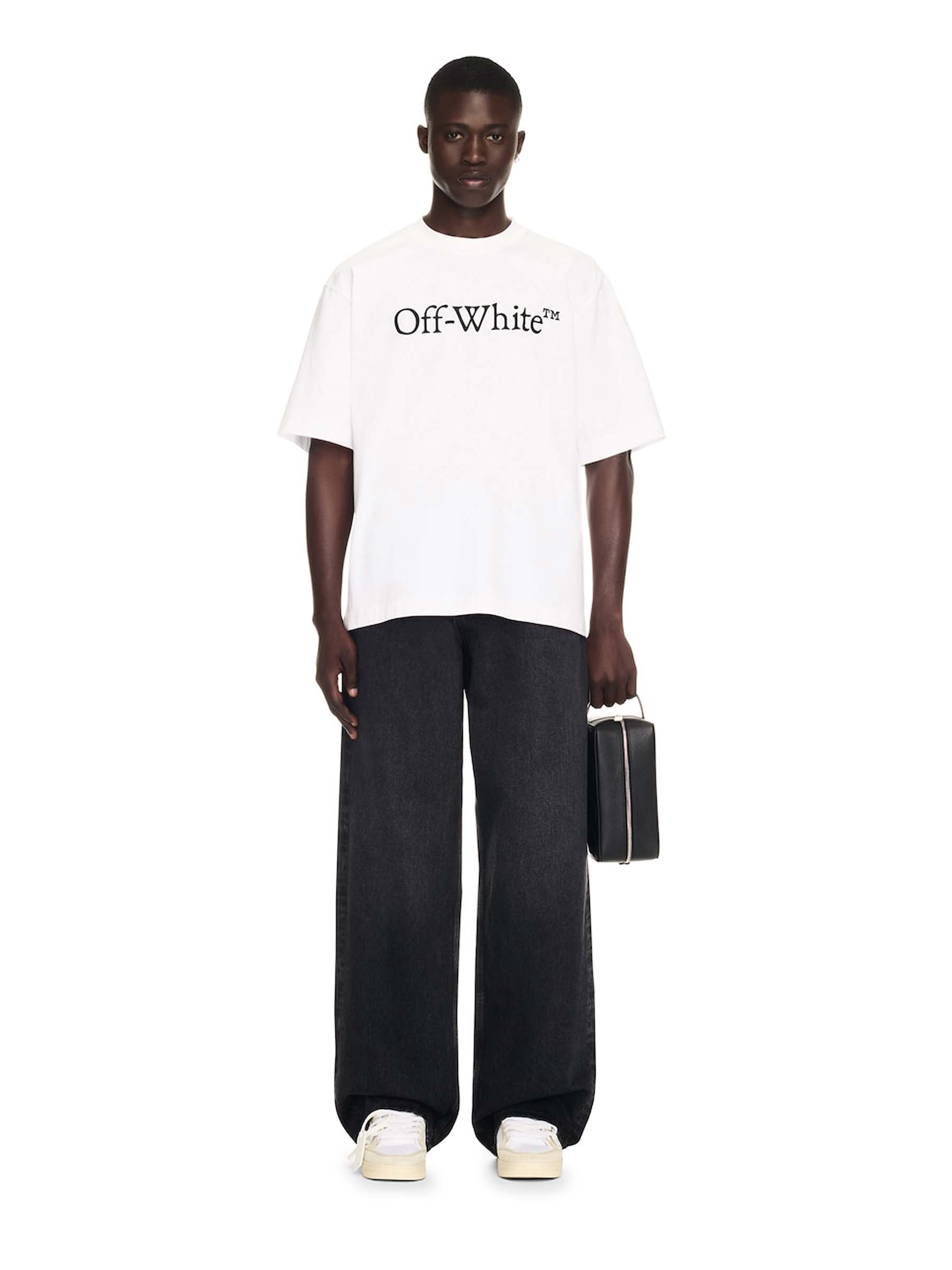 Off-White Camiseta Logo Algodón color Blanco sku 553-003852 01 - Foto 2