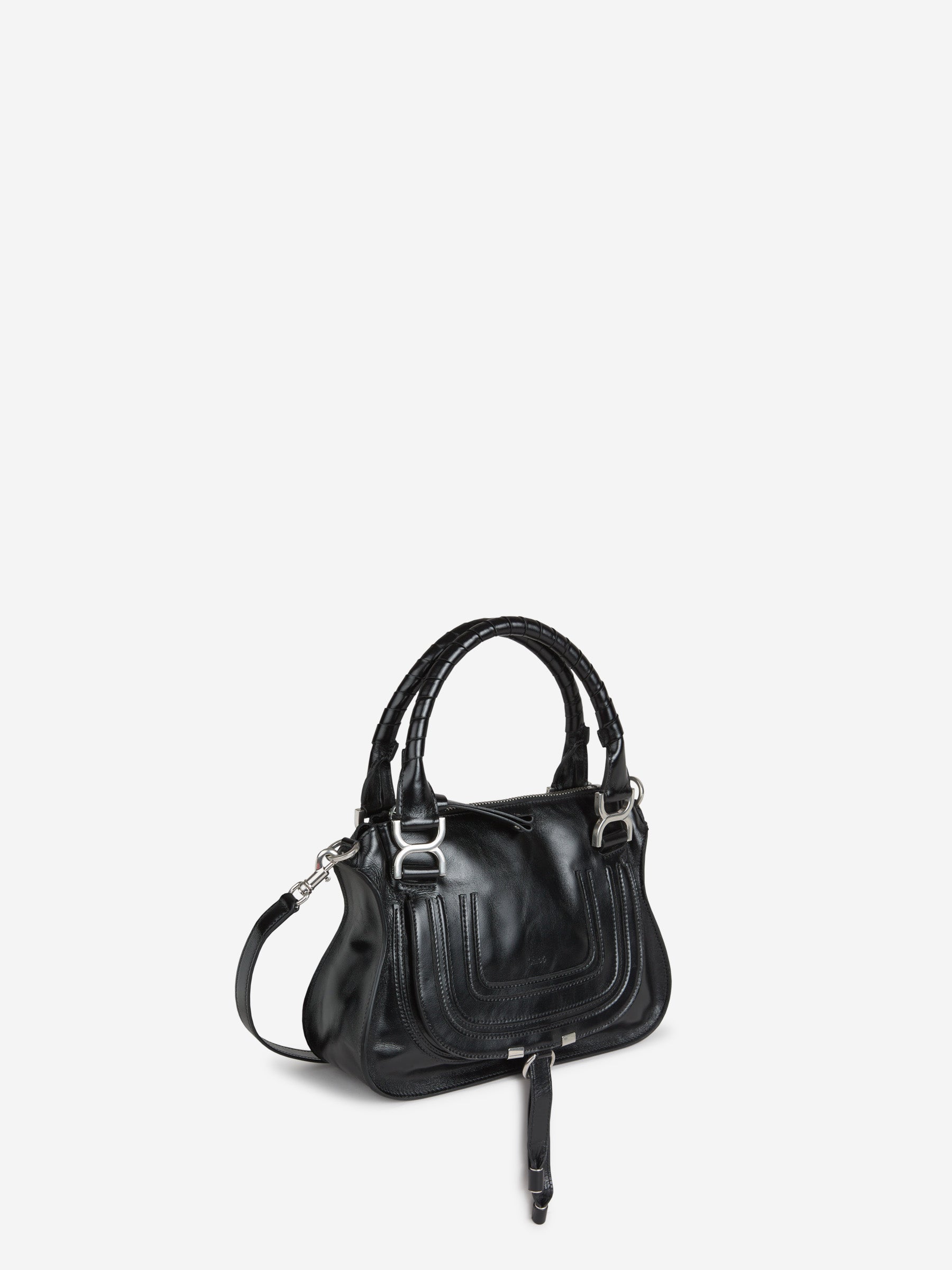 Chloé Bolso Hombro Marcie S color Negro sku 810-007609 01 - Foto 2