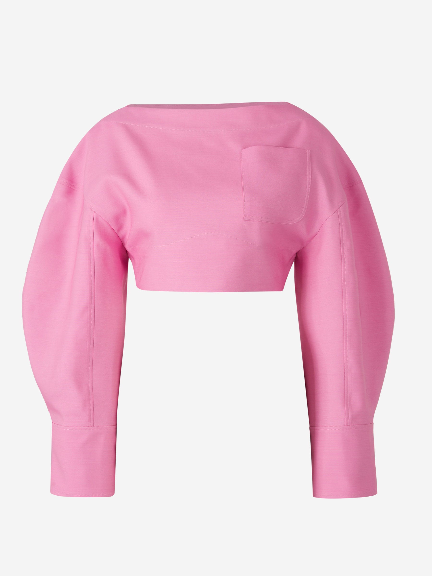 Jacquemus Top Le Haut Casaco color Rosa sku 703-002227 01 - Foto 1