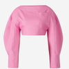 Jacquemus Top Le Haut Casaco color Rosa sku 703-002227 01 - Foto 1