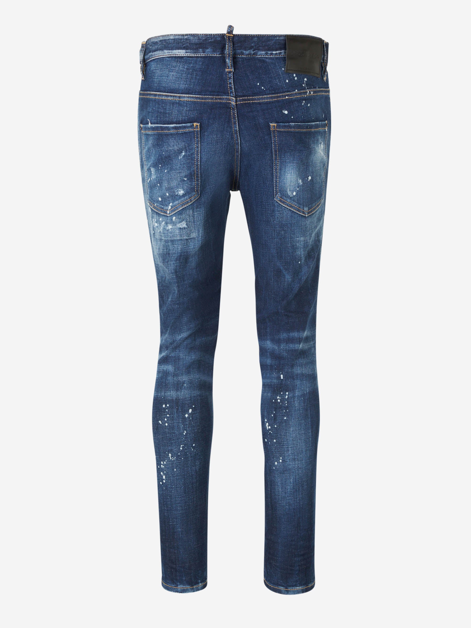 Dsquared2 Jeans Skinny Fit Skater color Azul Denim Oscuro sku 522-002657 01 - Foto 2