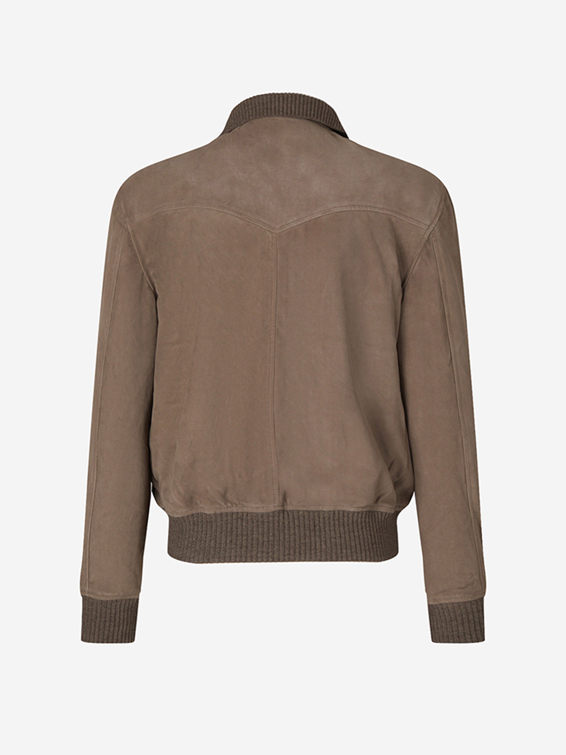 Officine Générale Chaqueta Bomber Lando color Caramelo sku 512-002385 01 - Foto 2