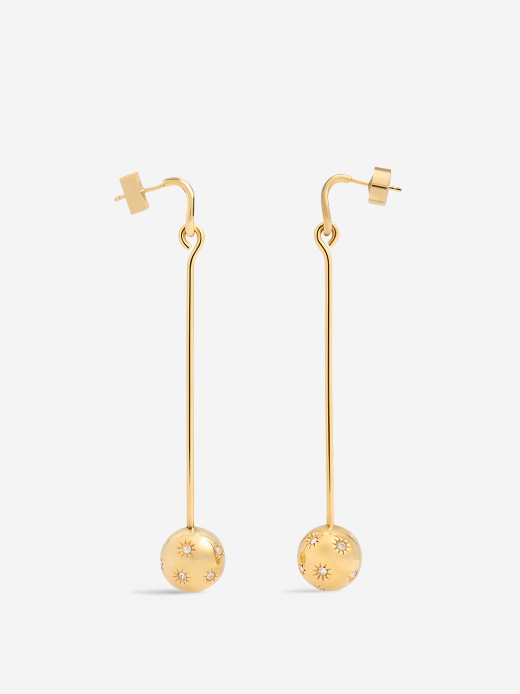 Jacquemus Pendientes Les boucles Nodo color Dorado sku 850-001782 00 - Foto 1