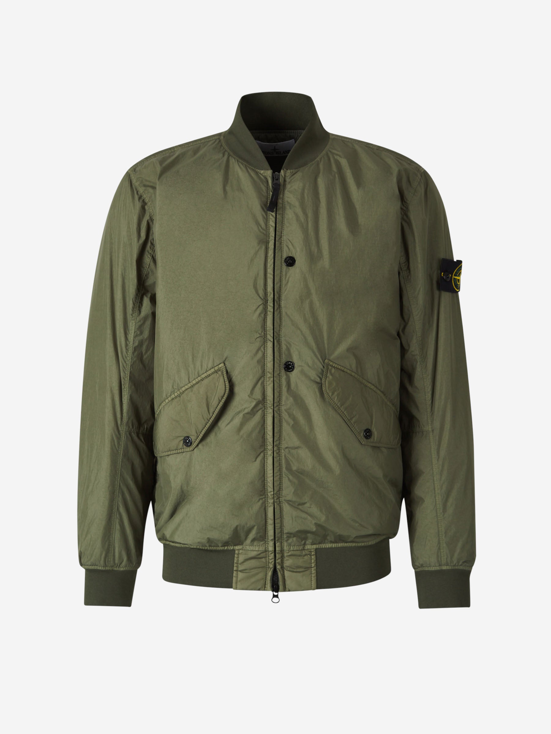 Stone Island Chaqueta Técnica Bomber color Verde Oscuro sku 512-002329 01 - Foto 1