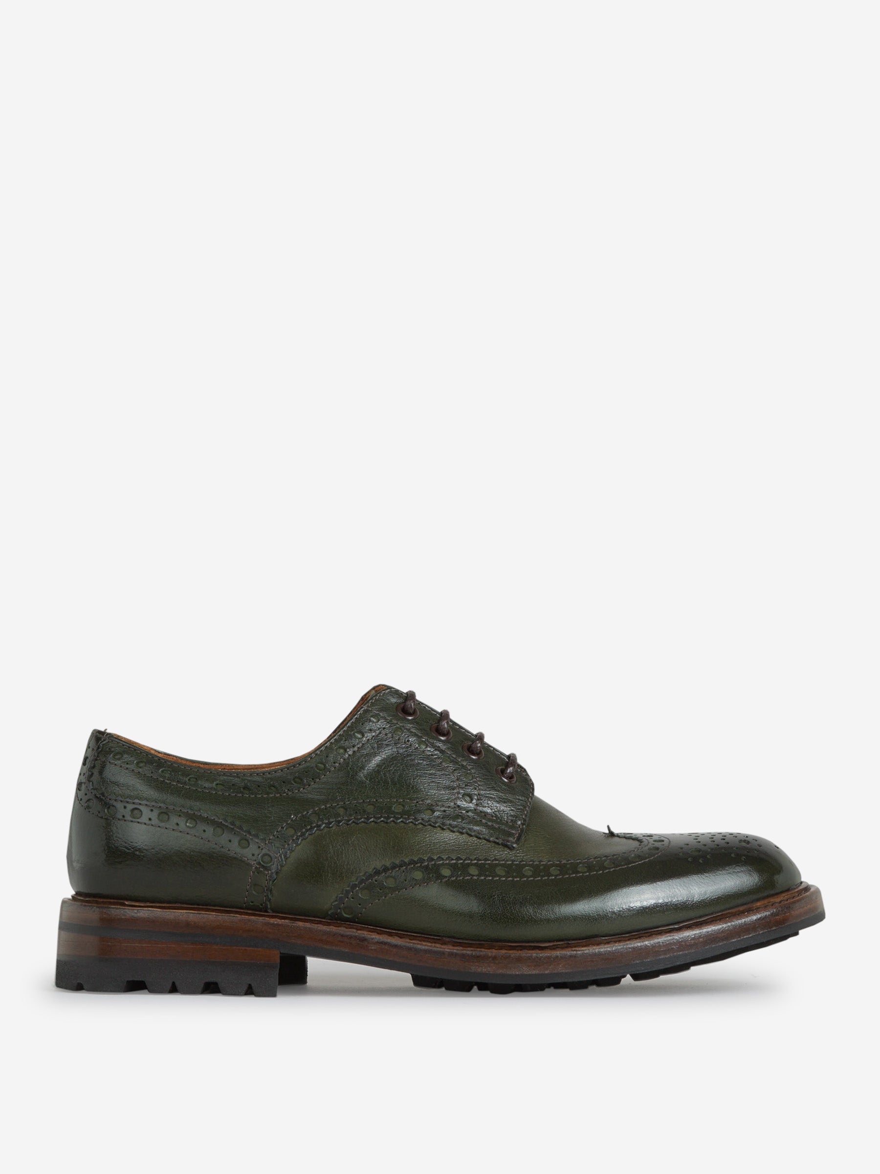 Green George Zapatos Brogue Piel color Verde sku 611-004485 01 - Foto 1