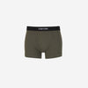 Tom Ford Boxer Algodón Logo color Verde Militar sku 652-000099 04 - Foto 1