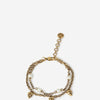 Alexander McQueen Brazalete Pearl Skull Chain color Dorado sku 850-001758 01 - Foto 1