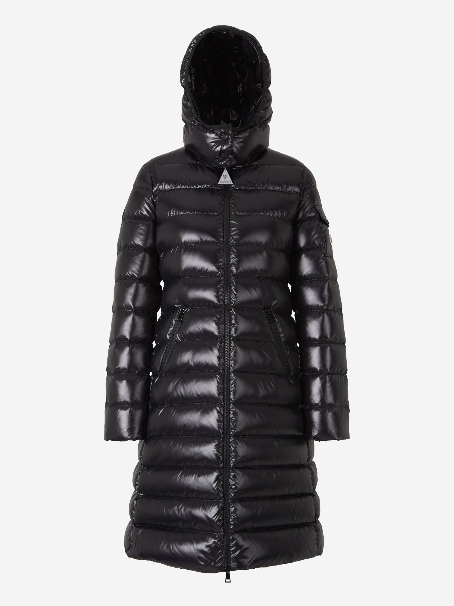 Moncler Abrigo Acolchado Moka color Negro sku 774-000497 01 - Foto 1