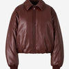 Acne Studios Cazadora Bomber Revestida color Burdeos sku 772-001398 01 - Foto 1