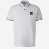 Stone Island Polo Piqué Detalle Rayas color Blanco sku 552-001406 01 - Foto 1