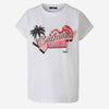 Balmain Camiseta Estampado Flamenco color Blanco sku 782-001581 01 - Foto 1