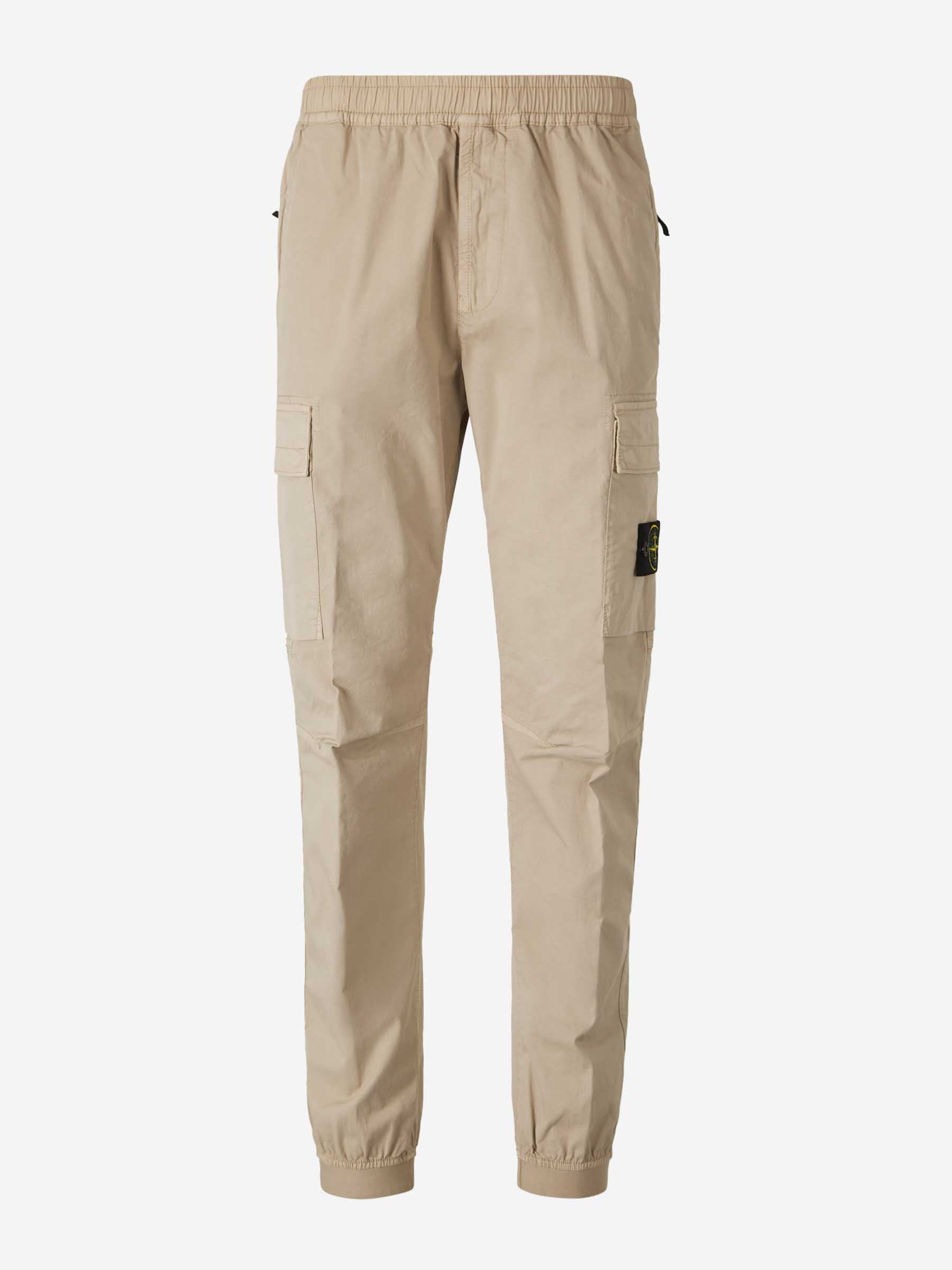 Pantalon cargo en coton