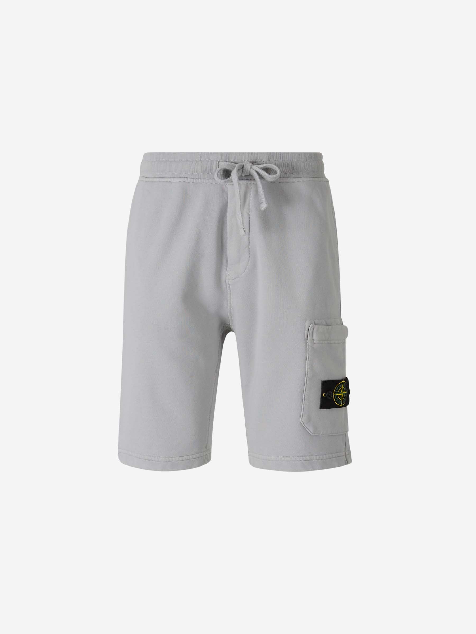 Cotton Fleece Bermuda Shorts