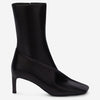 Jil Sander Botas Punta Cuadrada Piel color Negro sku 805-000743 01 - Foto 1